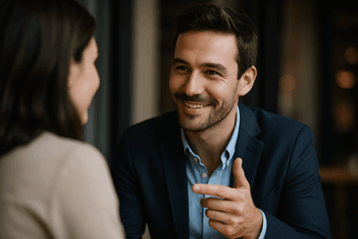 Körpersprache beim Flirten – So wirkst du als Mann selbstbewusst und attraktiv